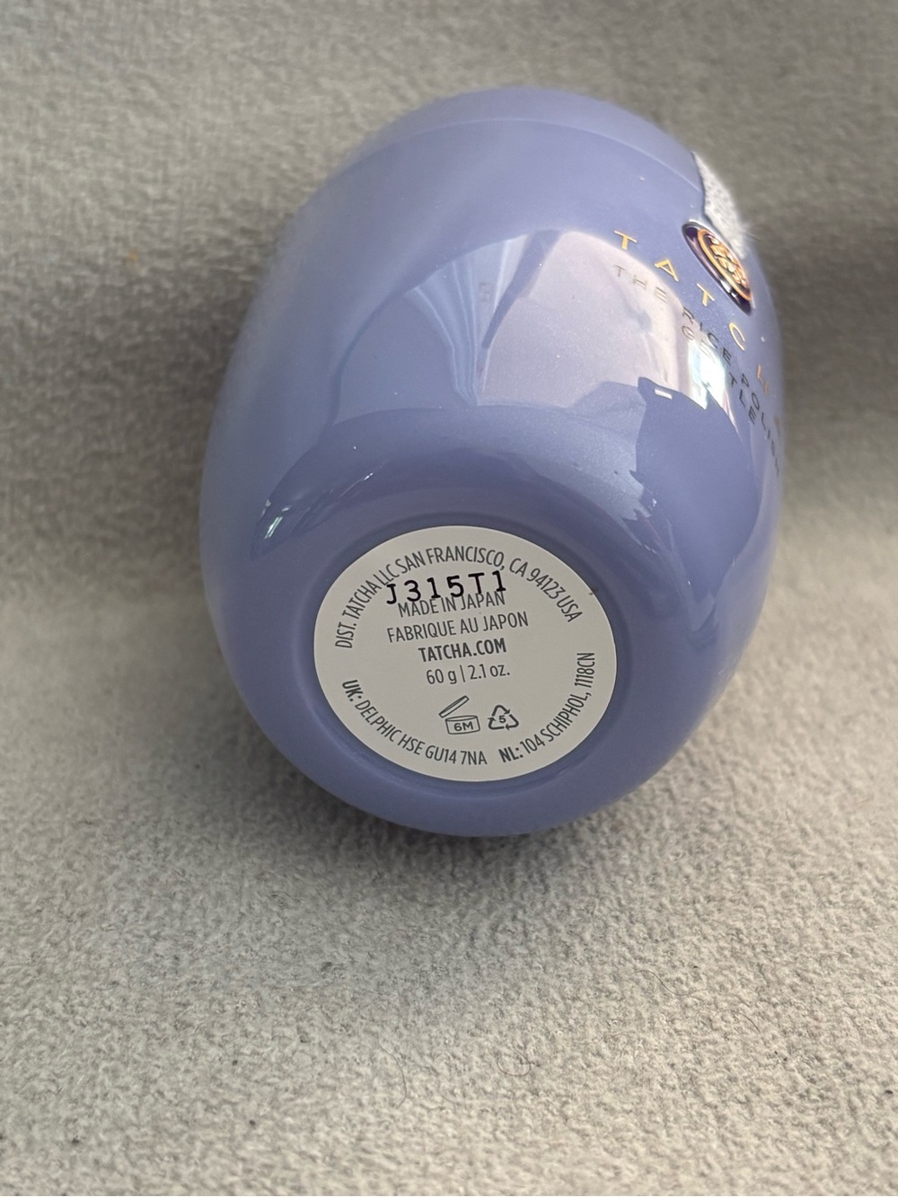 TATCHA Rice Polish Gentle Foaming Enzyme Powder 2.1oz Full Size Brand New Sealed - Picture 3 of 3